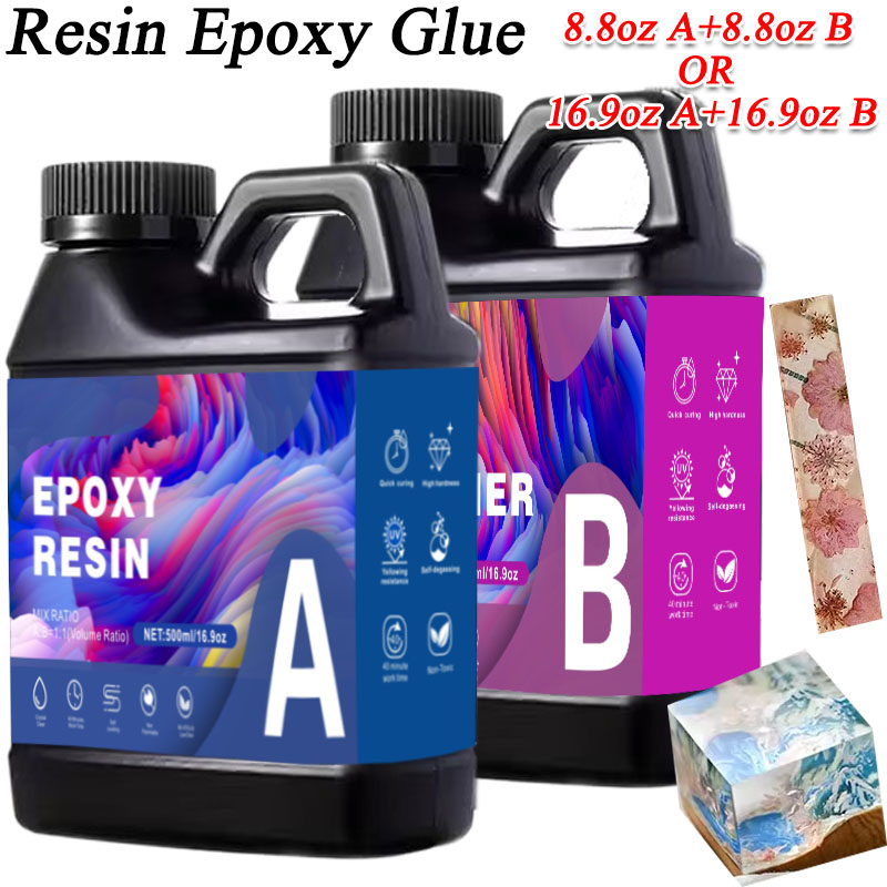 Epoxy Resin Ab - 17.6 أوقية/33.8 أوقية AB الراتنج الايبوكسي