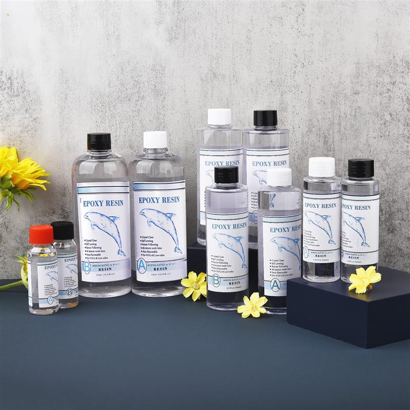 Epoxy Resin Ab - 1:1 AB الراتنج الايبوكسي كريستال الغراء