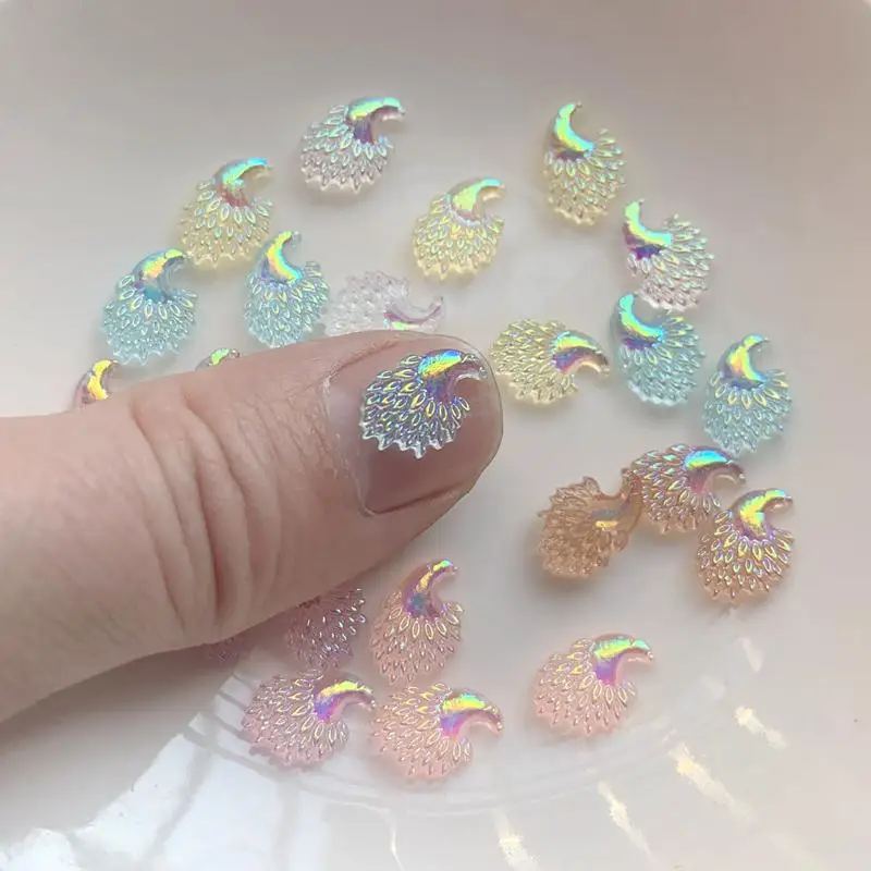 Resin Art Earrings Design - 50 قطعة/الوحدة 8*12 مللي متر مجوهرات