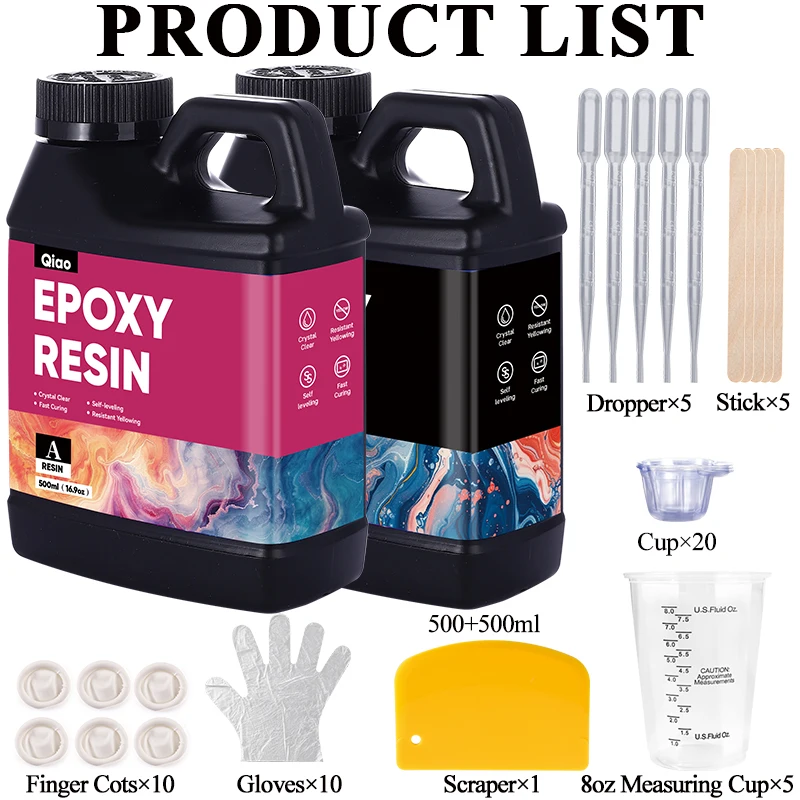 مجموعة راتنج إيبوكسي شفاف كريس - مراجعة Epoxy Resin Ab وسعره