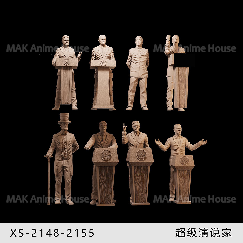 شخصيات المنمنمات 1/64 1/43 1/3 - مراجعة Resin Art Watch وسعره