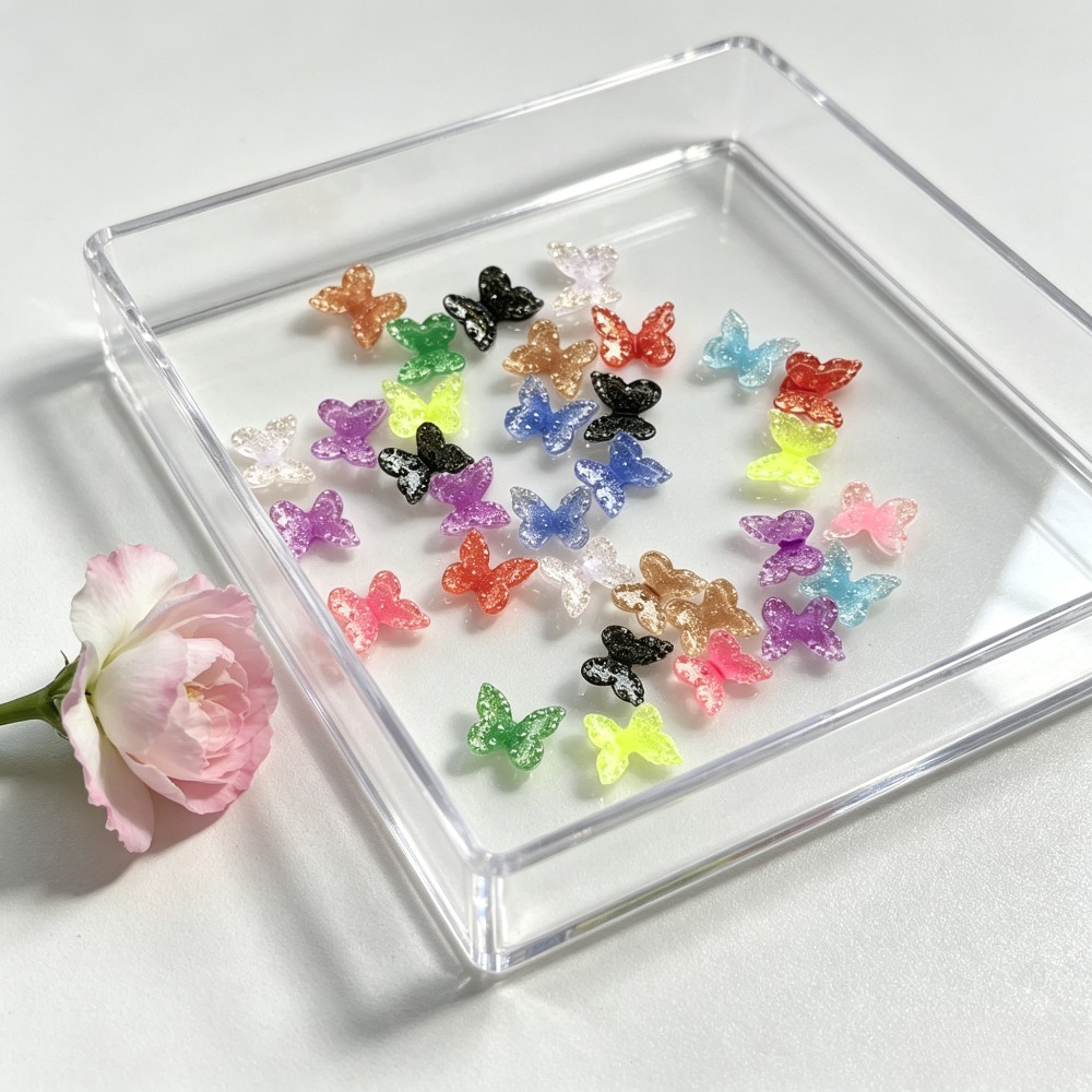 60 قطعة من الإكسسوارات على شكل - مراجعة Resin Art Earrings Design وسعره