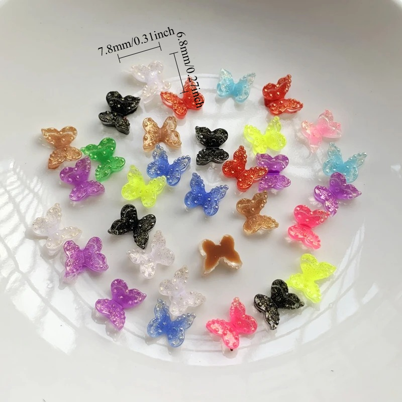 60 قطعة من الإكسسوارات على شكل - مراجعة Resin Art Earrings Design وسعره