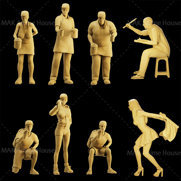 المنمنمات غير المطلية 1/64 شار - مراجعة Resin Art Watch وسعره