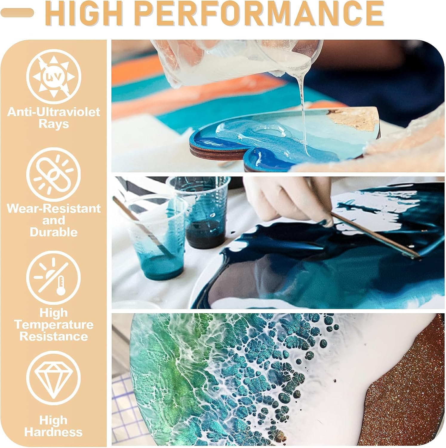 17.6 أوقية/33.8 أوقية AB الرات - مراجعة Epoxy Resin Ab وسعره