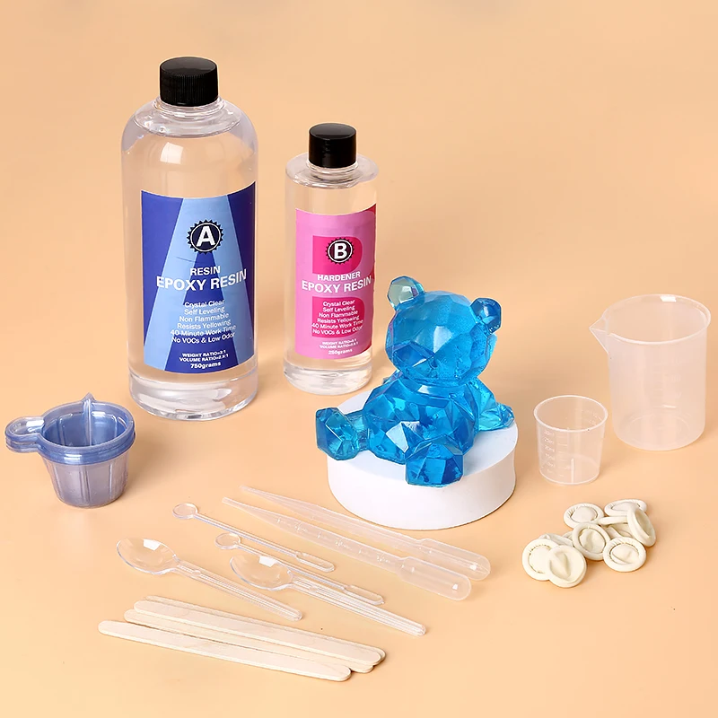 طقم راتنجات الايبوكسي كريستال  - مراجعة Epoxy Resin Ab وسعره