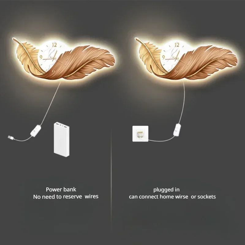 ساعات حائط فنية بإضاءة LED، سا - مراجعة Resin Art Watch وسعره