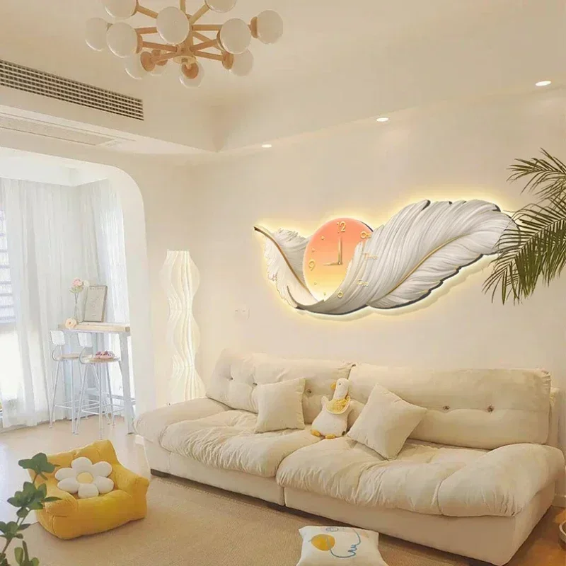 ساعات حائط فنية بإضاءة LED، سا - مراجعة Resin Art Watch وسعره