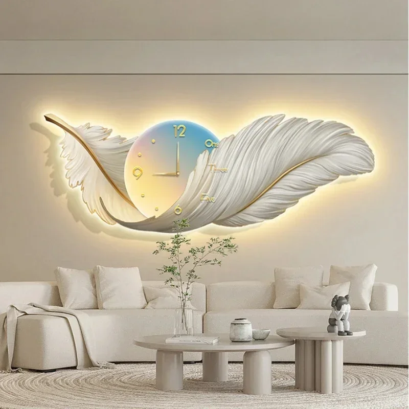 ساعات حائط فنية بإضاءة LED، سا - مراجعة Resin Art Watch وسعره