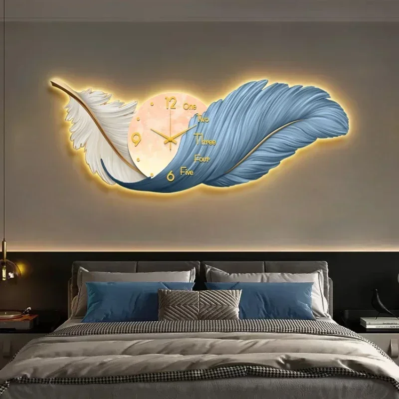 ساعات حائط فنية بإضاءة LED، سا - مراجعة Resin Art Watch وسعره