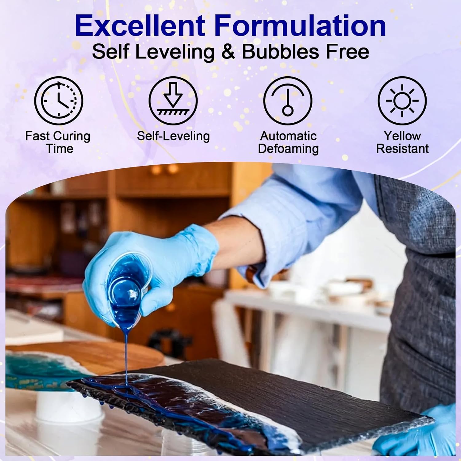 واضح راتنجات الايبوكسي AB الغر - مراجعة Epoxy Resin Ab وسعره
