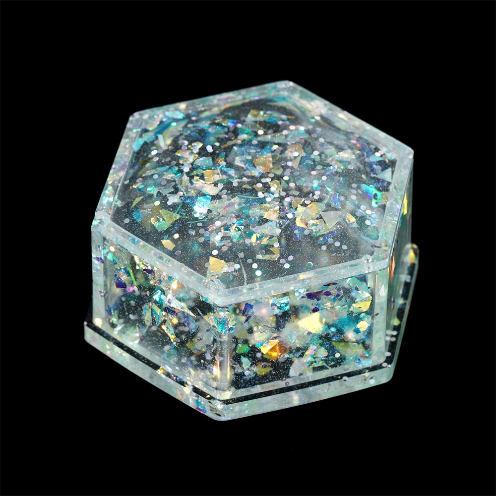 10 جرام غير النظامية لامعة AB  - مراجعة Epoxy Resin Ab وسعره
