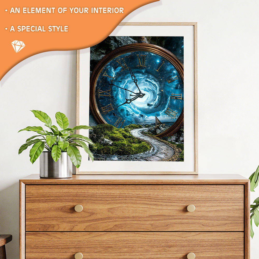 لوحة فنية مزخرفة من هواكان بتص - مراجعة Resin Art Watch وسعره