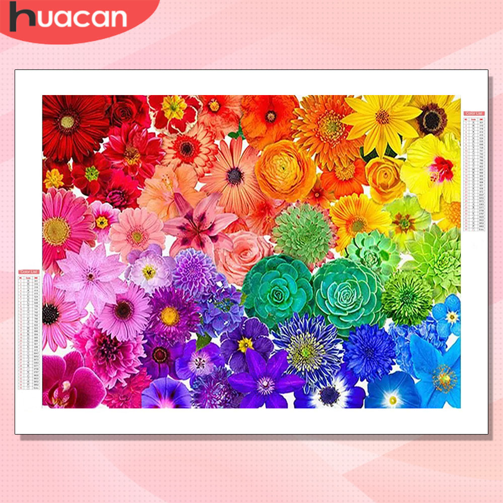 مجموعة فن الألماس من HUACAN: ل - مراجعة Resin Art Of Rose وسعره