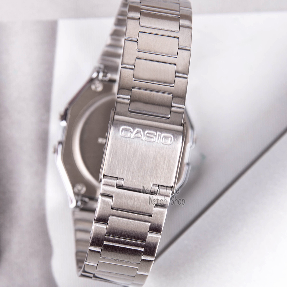 ساعة كاسيو فضية للرجال، طقم فا - مراجعة Resin Art Watch وسعره